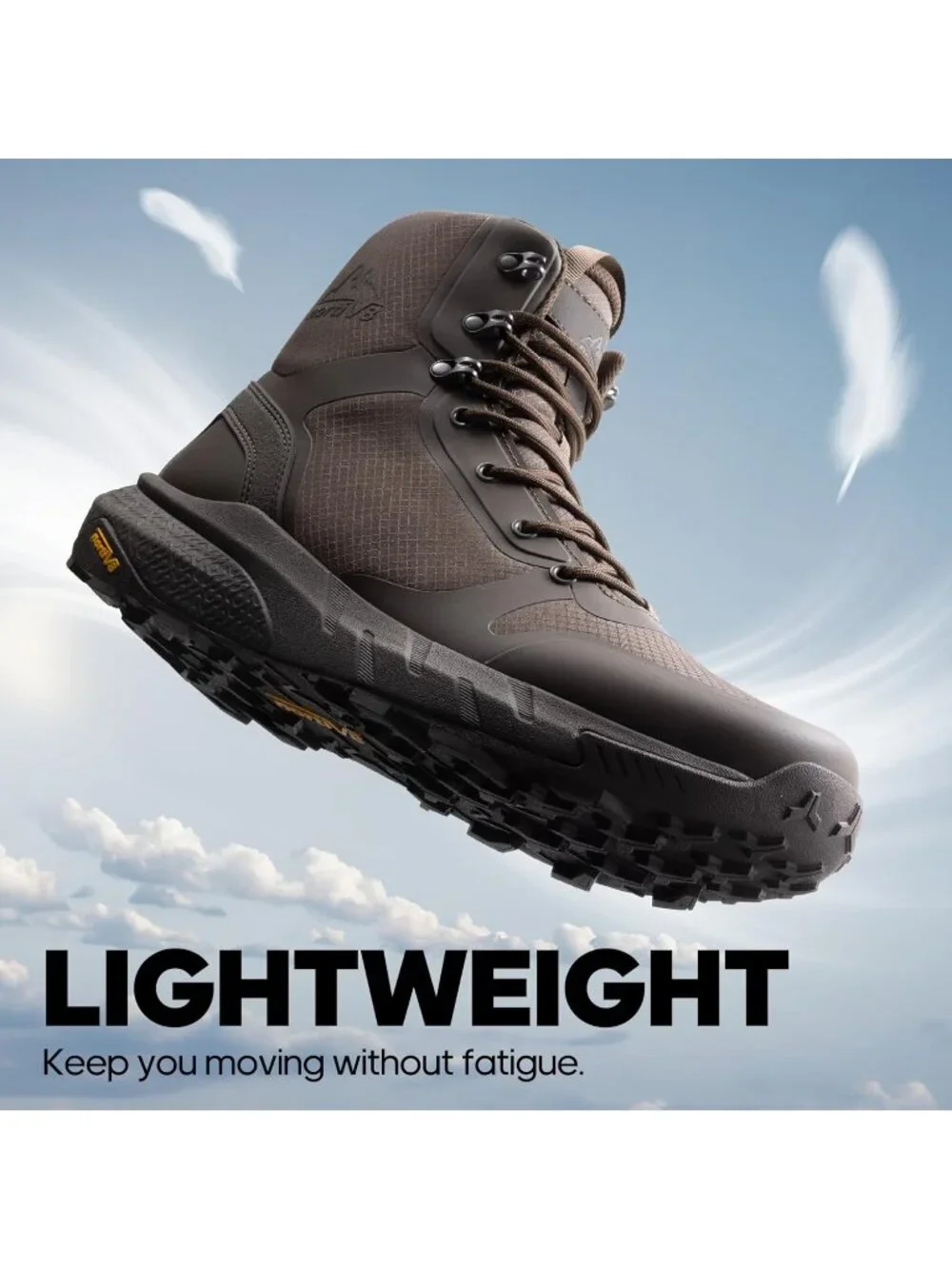 Men's 01-Brown Nylon Tactical Military Boots Side Zipper Work Combat Shoes - Picture 4 of 6